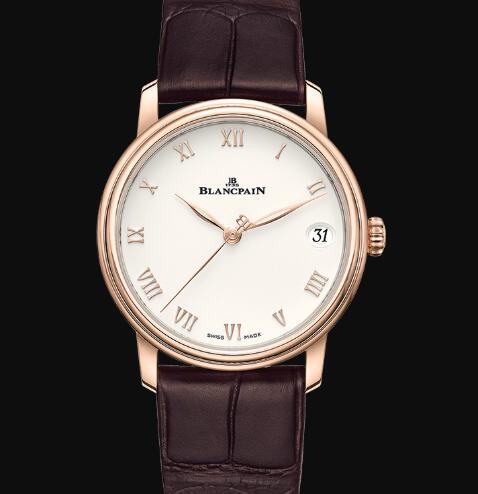 Blancpain Villeret Watch Review Villeret Women Date Replica Watch 6127 3642 55